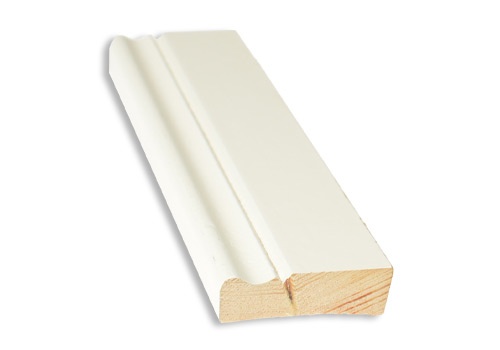 12x42 jalkalista koriste maalattu