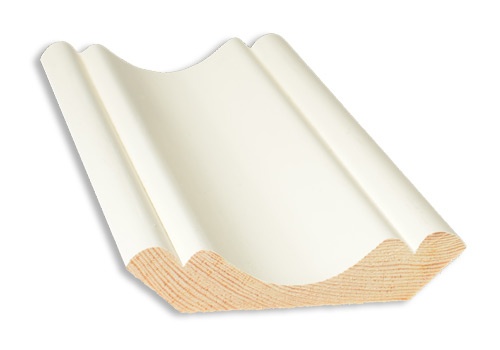 21x93 kattolista koriste maalattu